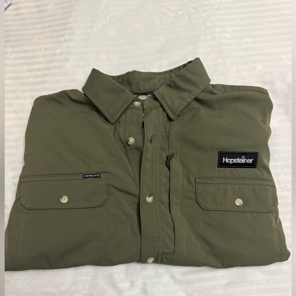 Poncho Putsoors The Gunnison men’s Large regular fit a Hopsteiner patch